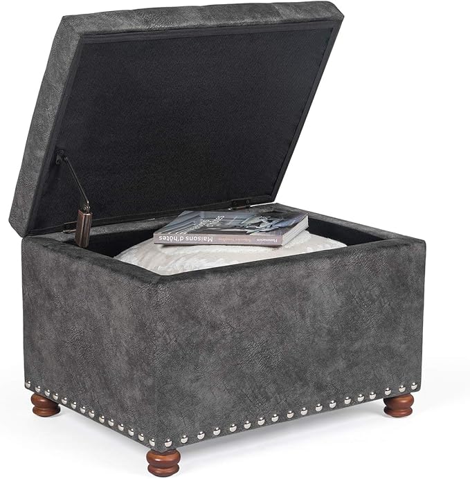 Joveco 24" Rectangular Ottoman - Image 4