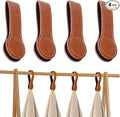 4 PCS Genuine Leather Towel Clips by CODOHI