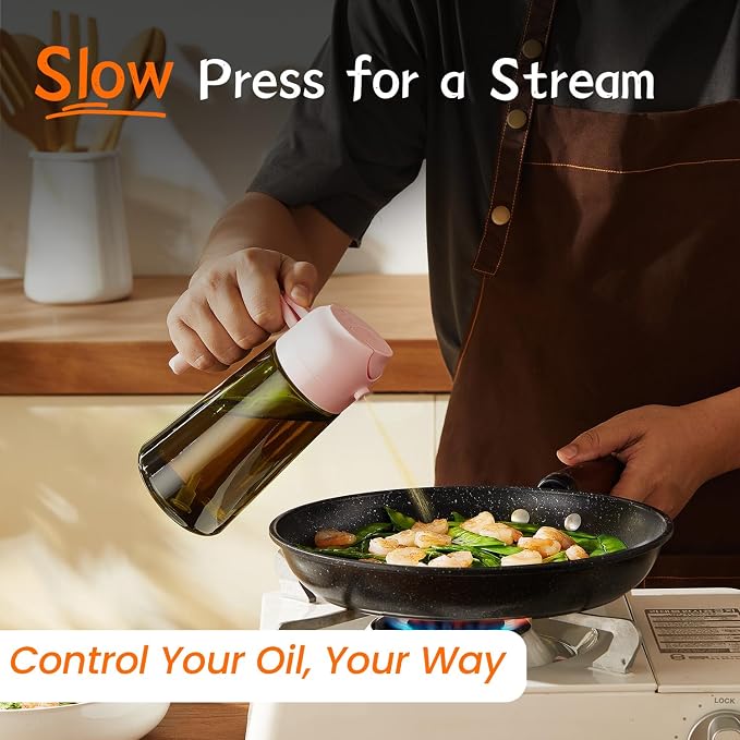 TrendPlain - Original 16oz/470ml Olive Oil Dispenser Bottle - Image 4