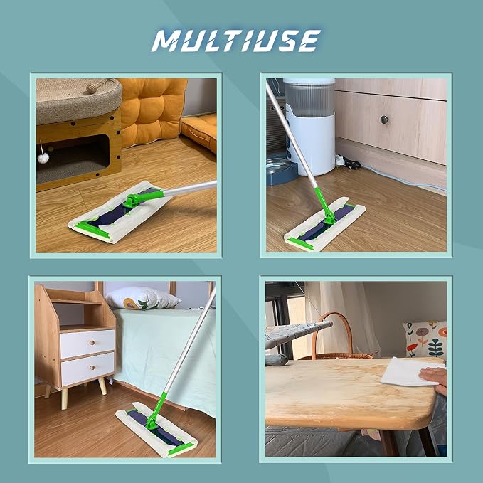 XL Dry Mop Refills 80 Counts Disposable Dusting Cloths Dry Sweeping Refills Dry - Image 5