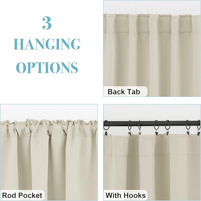 RYB HOME Kitchen Window Curtains - Image 6