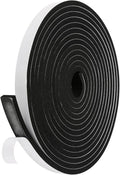 Weather Stripping Door Seal Strip, Strong Adhesive, Lightproof, Soundproof by Amzjjle