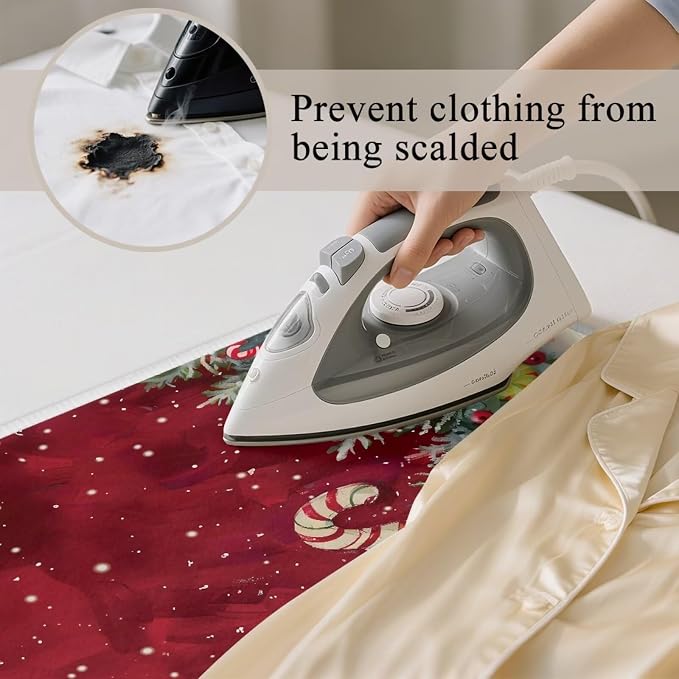 Ironing Mat Christmas Portable Iron Pad Magnetic Cover and Padding - Image 5