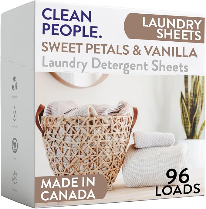 The Clean People Laundry Detergent Sheets by CleanPeople