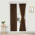 DWCN French Door Curtains – Rod Pocket Thermal Blackout Curtain by DWCN