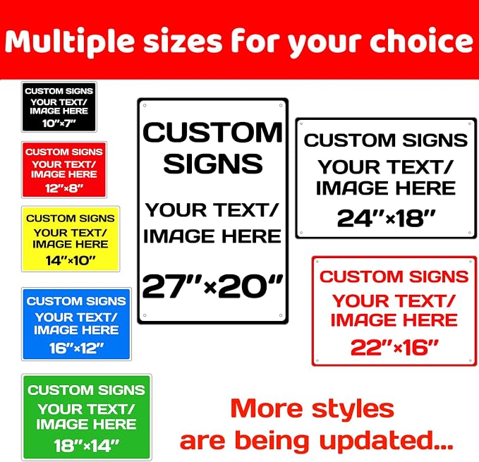 Custom Aluminum Weatherproof Metal Sign - Image 5