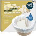 Lunderg Commode Liners with Absorbent Pads by LUNDERG