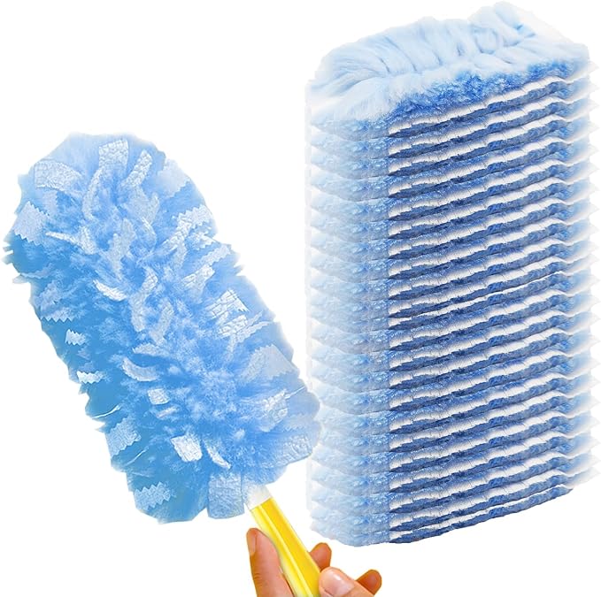 Duster Refill for Swiffer Duster, 4X Microfibers, Disposable Multi Surface by AIRU