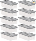 Amazon Basics Plastic Storage Containers by AmazonBasics
