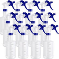 Eccliy 12 Pcs 16 Oz Plastic Spray Bottle, Adjustable Empty Reusable Sprayer by Eccliy