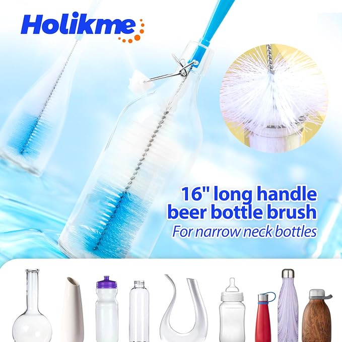 Holikme Bottle Brush Tube Cleaning Lab Set - Image 3
