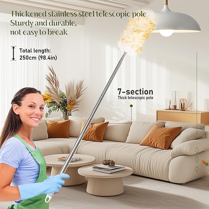 Lambswool Duster for Cleaning - Image 6