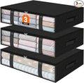 StorageRight Under Bed Storage Bins, Breathable Organizer by StorageRight