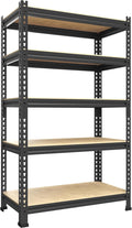 PrimeZone Storage Shelves 5 Tier Adjustable Garage Storage Shelving, Heavy Duty by PrimeZone