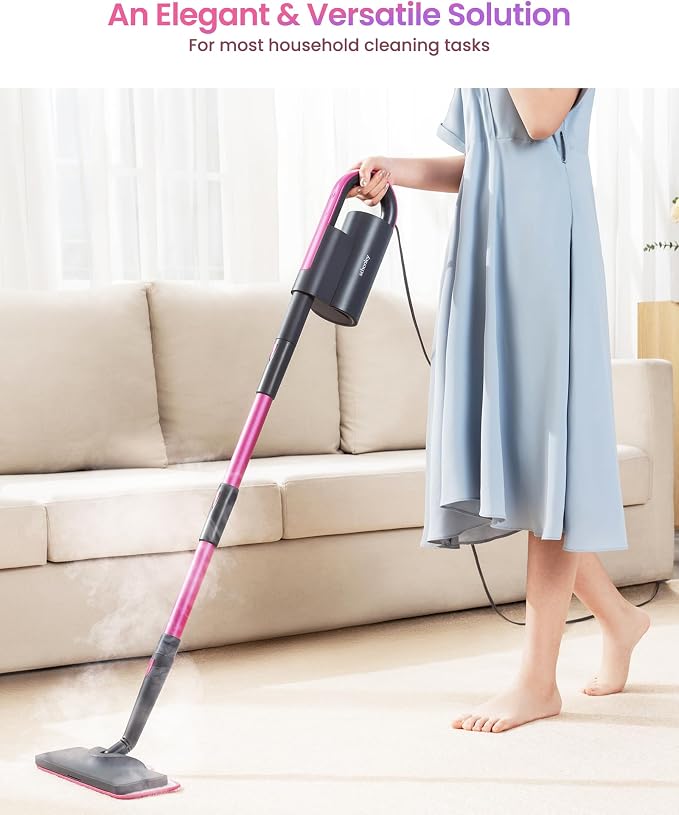 Schenley 19-in-1 Steam Mop Dual-Rod Design - Image 2