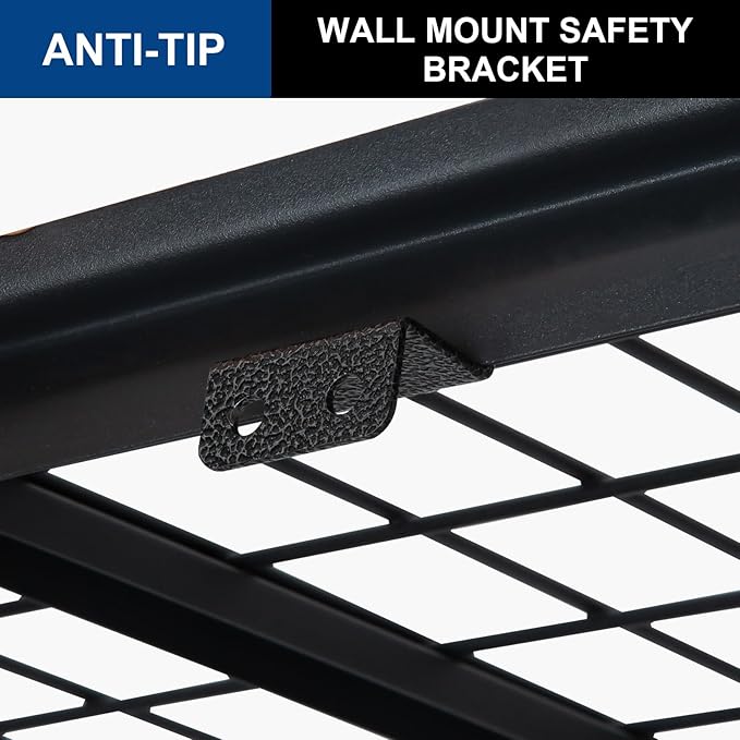 BILT HARD 3500 LBS 60" W x 18" D Garage Shelving, Metal Wire Utility Shelving - Image 6
