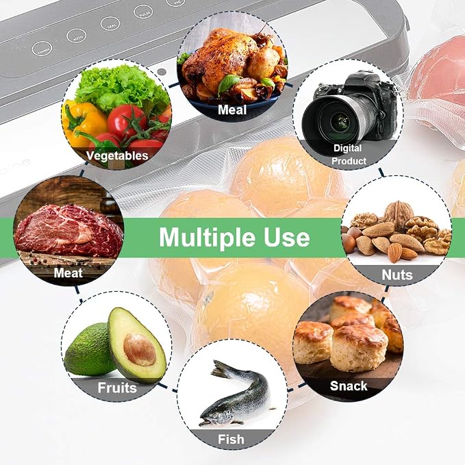11x50 Rolls 2 Pack Vacuum Sealer Bags Rolls - Image 4