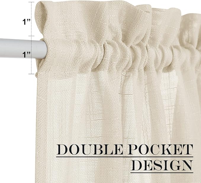 NICETOWN 80 Inches Length Door Curtains - Image 6