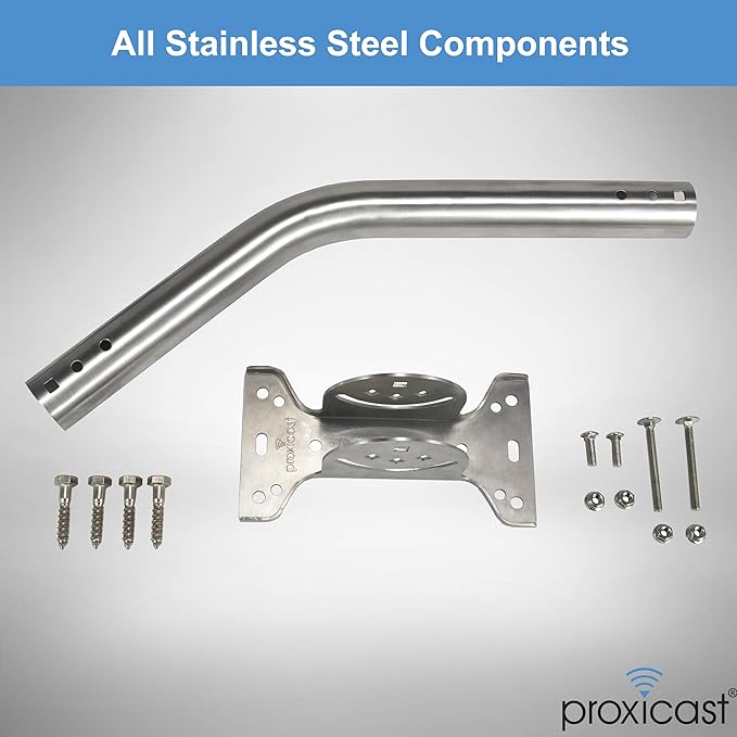 Proxicast Pro-Grade J-Max 100% Solid Stainless Steel Antenna Mount - Image 4