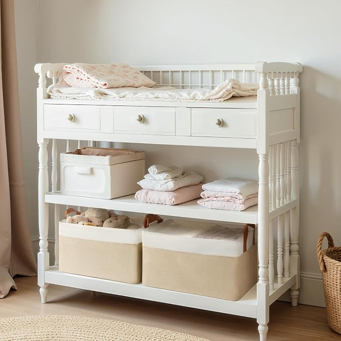 GRANNY SAYS Storage Baskets for Shelves, Closet Organizer Bins, Clothes Storage - Image 9