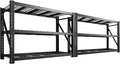 Bepatio 7014LBS Garage Shelving Heavy Duty 67.6W Storage Shelves Adjustable by Bepatio