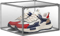 Shoe Organizer for Closet Clear Storage Box Sturdy Plastic Stackable Shoe Rack by EDSFAM