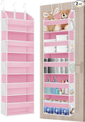 2 Pack Over The Door Storage Organizer by TAHAVICE
