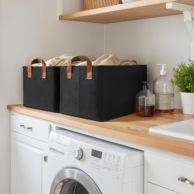 GRANNY SAYS Storage Baskets for Shelves, Closet Organizer Bins, Clothes Storage - Image 8