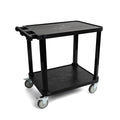Pearington 2-Tier Compact Multi-Purpose Plastic Utility Cart by Pearington