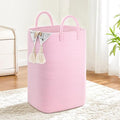 Laundry Basket, Woven Cotton Rope Laundry Hamper, 80L Versatile Storage by Artfeel