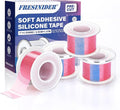 FRESINIDER Silicone Tape 1" x 1.5 Yard Pink 4 Rolls by FRESINIDER