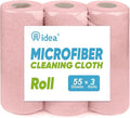 AIDEA Microfiber Cleaning Cloth 165 Sheets 3 Roll, Microfiber Towels by AIDEAHOME