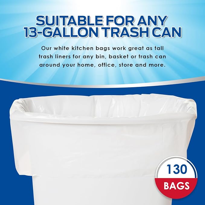 PAMI 13-Gallon Tall Garbage Bags - Image 4