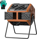 THEGROW'ING Updated 43 Gallon Compost Bin Outdoor, Fast Assemble Tumbling by THEGROWING