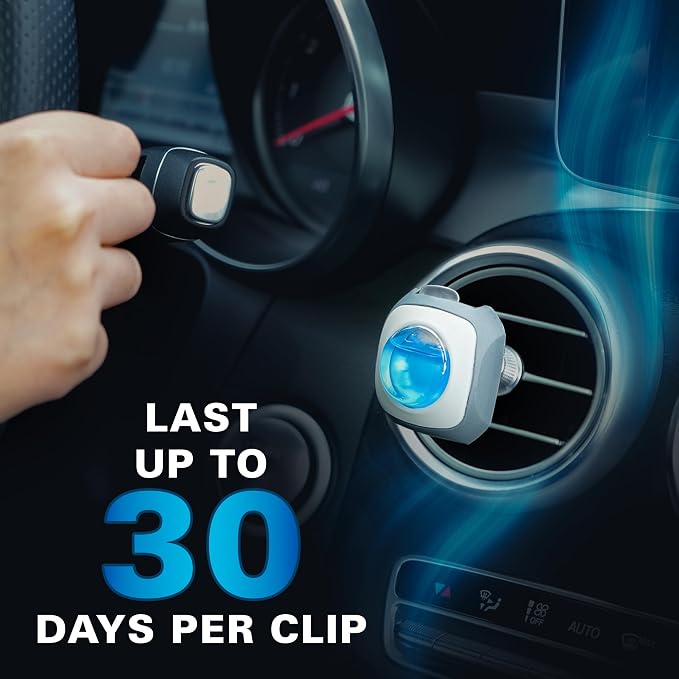 Air Jungles New Car Scent Car Air Freshener Clip, 6 Vent Clips, 4ml Each - Image 6