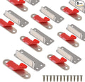 Mousike Double Magnetic Door Catch，60lb Stainless Steel Cabinet Door Magnets by Mousike