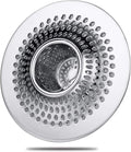 MFTEK Drain Hair Catcher Tub Drain Protector, Stainless Steel Bathtub Shower by MFTEK
