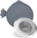 Sink Drain Strainer&Stopper, Anti-Slip Flexible Mesh Sink Strainer by Wokdada