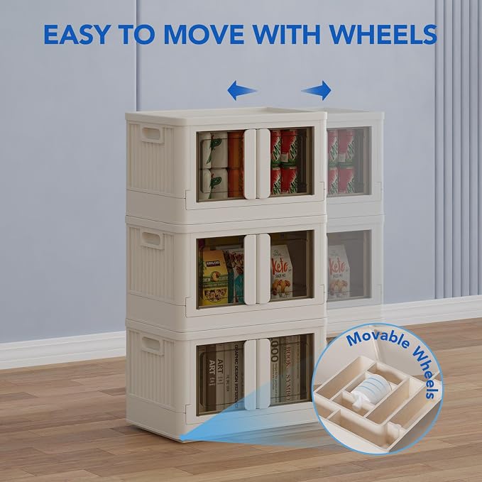FLEXIMOUNTS 75 QT Stackable Storage Bins - Image 6