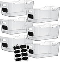 Plastic Clear Storage Bins by ShelfShaper