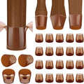 BALEINE 24 Pack Silicone Chair Leg Floor Protectors, Stool Leg Protectors Cap by BALEINE