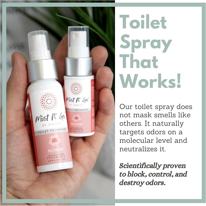 Mist N’ Go by Omaze Travel Bathroom Spray - Image 3
