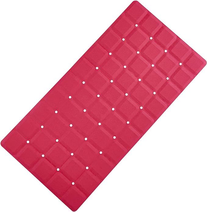 Foldable Silicone Bathtub Mat: Jumbo Size Heavy Duty Safety Bath Mat by Webos