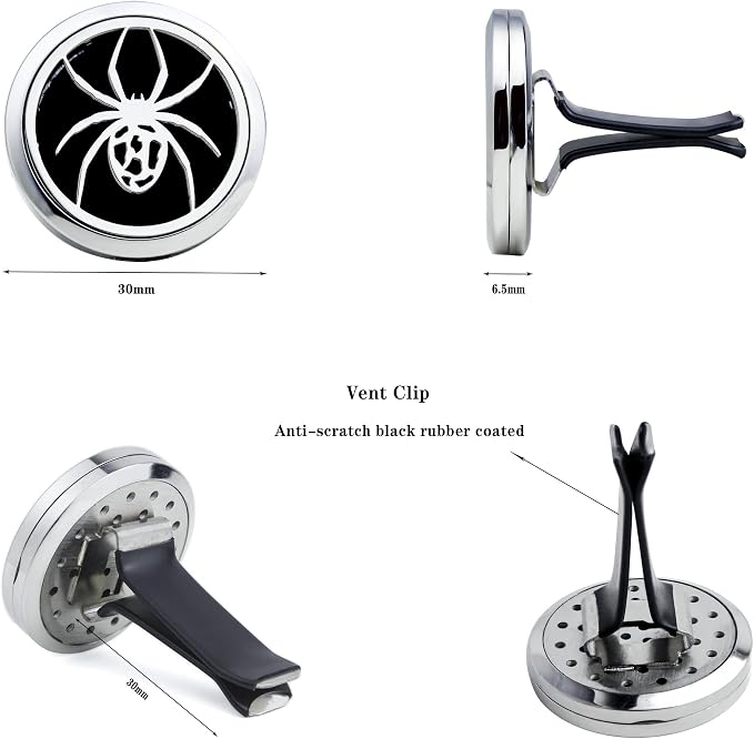 Car Diffuser Vent Clip 30mm Aromatherapy Essential Oil Automotive Diffuser Air - Image 6