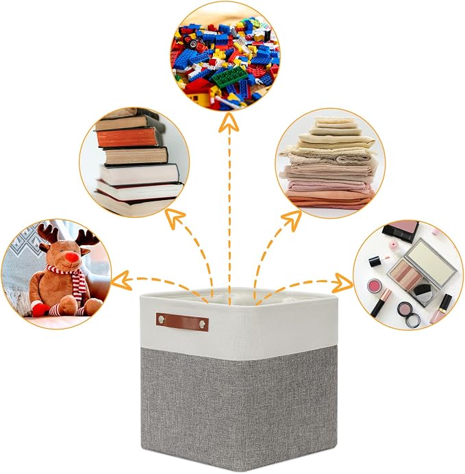 DULLEMELO [Set of 4 Storage Cubes Baskets - Image 6