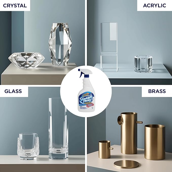 Sparkle Plenty Chandelier Cleaner Drip Dry Spray No Wipe - Image 5