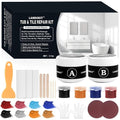 Tile & Fiberglass Tub Repair Kit, Porcelain Sink Repair Kit, Countertop Repair by LANBOKIT