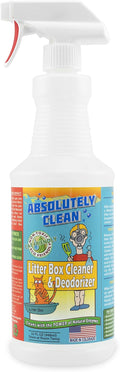 Absolutely Clean Litter Box Cleaner and Deodorizer, Eliminate Odors Quickly by AbsolutelyClean