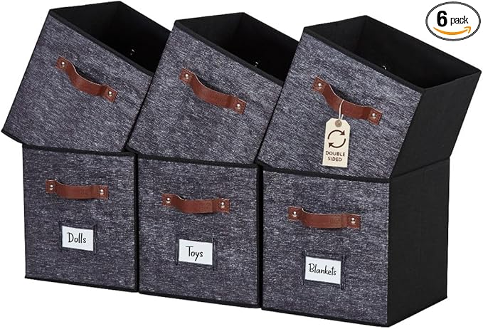DECOMOMO Storage Bins, Cube Storage Bin by DECOMOMO