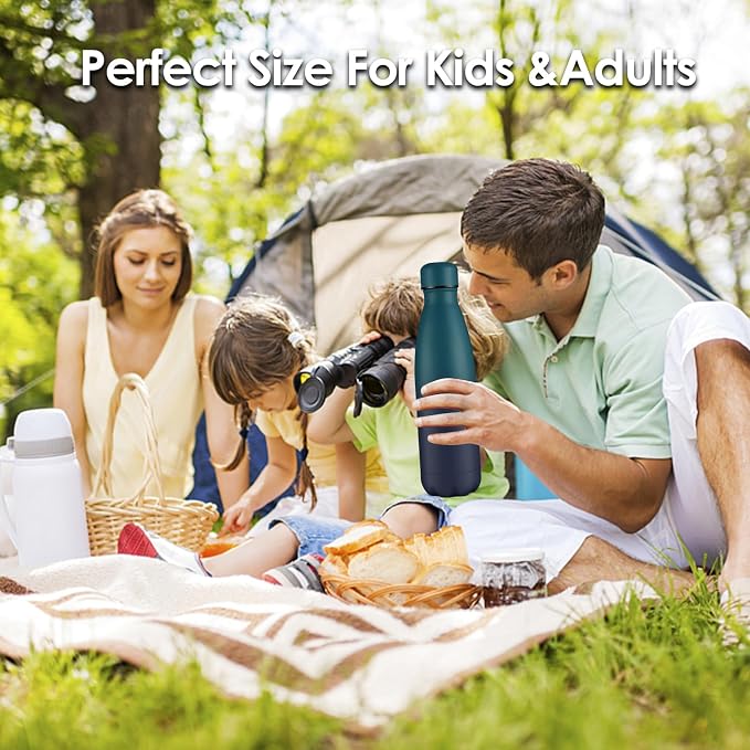 25oz Cola-Bottle Shaped Stainless Steel Leak-proof Water Bottle, Double Wall - Image 7